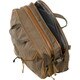 3 Way Expandable Briefcase - Wood Waxed (Open) (Show Larger View)
